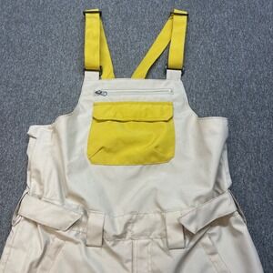 Women's Yellow and Cream Ski & Snow Jacket